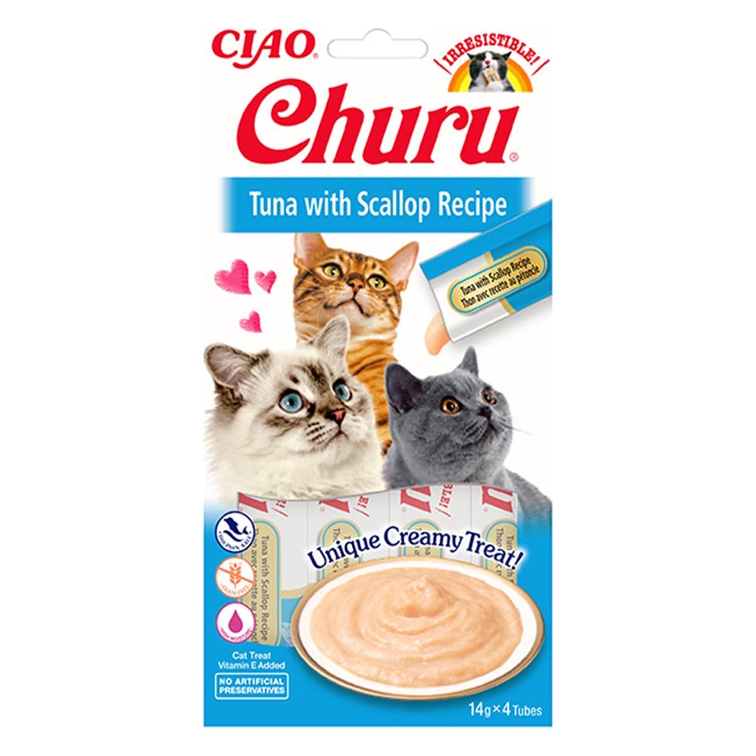Ciao%20Churu%20Püre%20Ton%20&%20Taraklı%20Kedi%20Maması%204%20x%2014%20gr