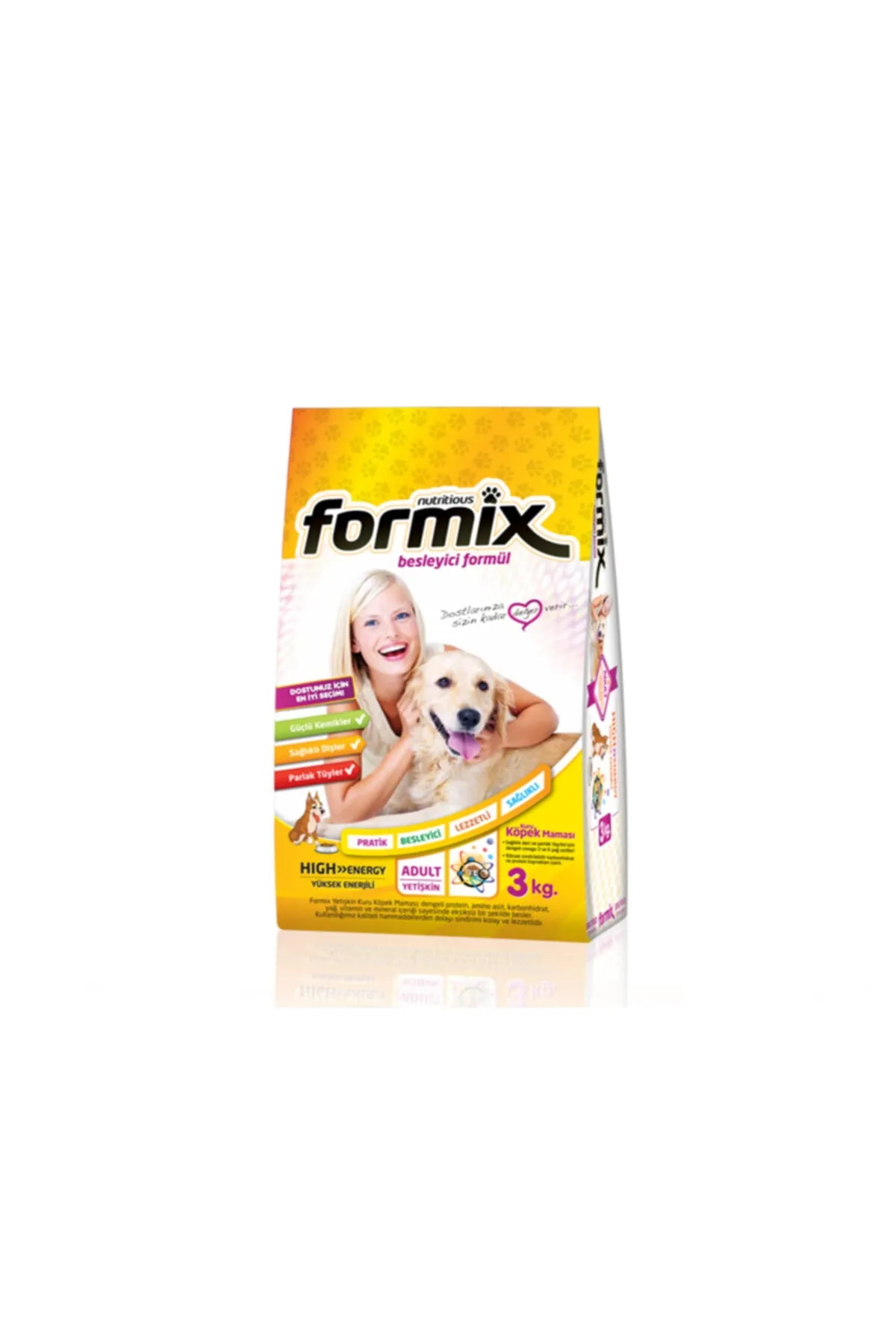 Formıx%20Yetişkin%20Köpek%20Maması%203kg%20Yüksek%20Enerji