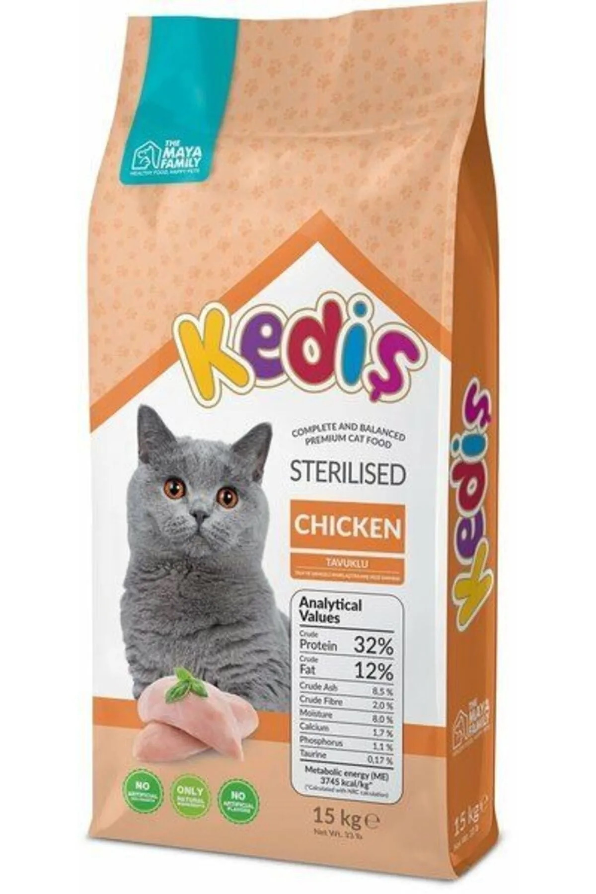 Kediş%20Yetişkin%20Kısırlaştırılmış%20Kedi%20Maması%20Tavuklu%2015kg%20TYC00794151405