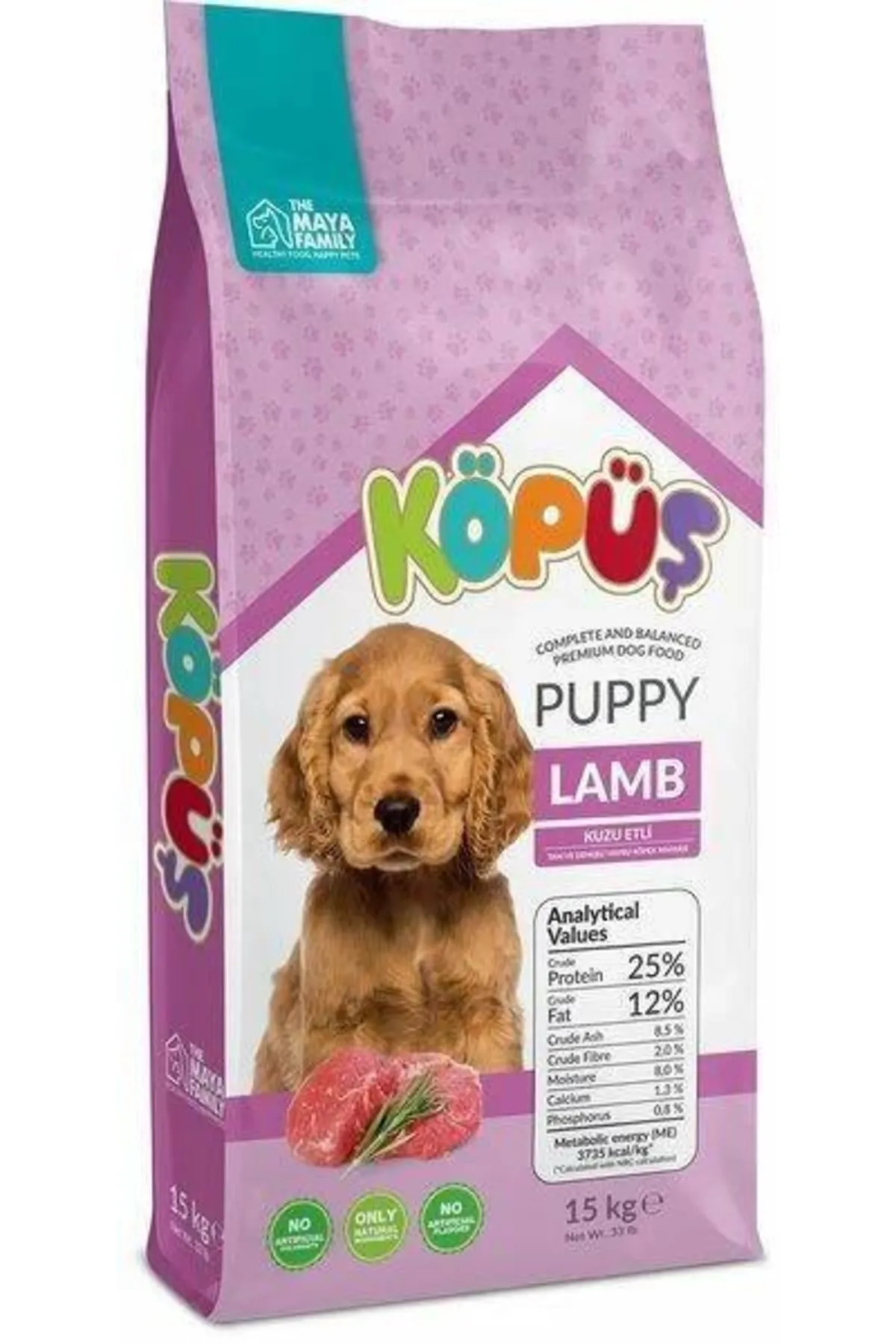 Köpüş%20Yavru%20Köpek%20Maması%20Kuzu%20Etli%2015%20Kg%20PHK150008
