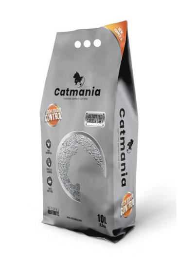 Catmania Aktif Karbonlu Kedi Kumu Carbon Grey 10 Lt