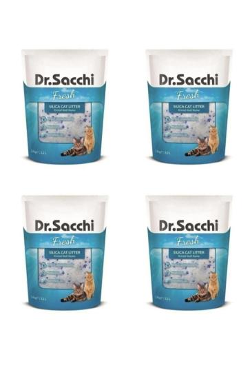 Dr.sacchi Silica Kedi Kumu 3,2 Lt X4 Adet