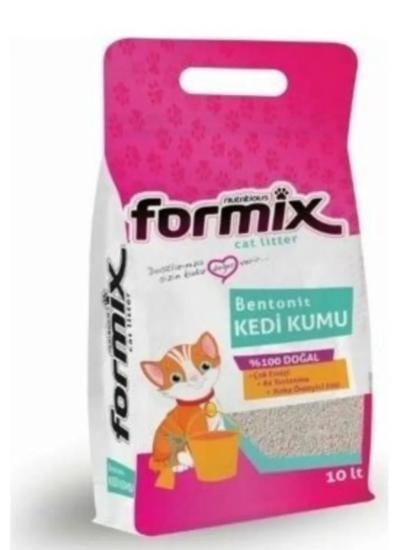 Vancat Formix Topaklaşan Ince Taneli Natural Kedi Kumu 10 Lt