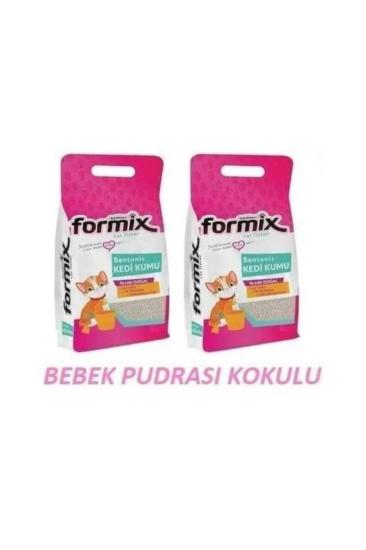 Formix Topaklaşan Ince Taneli Natural Kedi Kumu 10 Lt