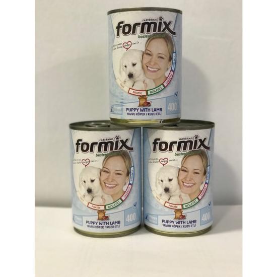 FORMİX Yavru Köpek Konserve Maması 400 gr x 3