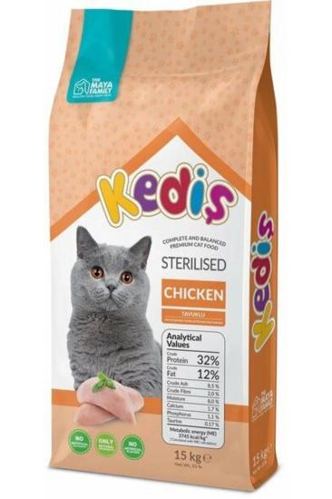 Kediş Yetişkin Kısırlaştırılmış Kedi Maması Tavuklu 15kg TYC00794151405