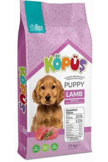 Köpüş Yavru Köpek Maması Kuzu Etli 15 Kg PHK150008