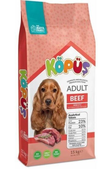 Köpüş Yetişkin Köpek Maması Biftekli 15 Kg PHK150011