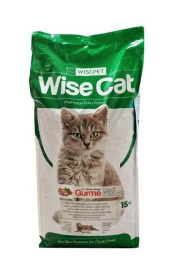 Wise Cat Gourmet Et, Tavuk Ve Balıklı Kedi Maması 15 Kg