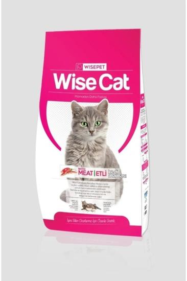 Wise Cat Etli Yetişkin Kedi Maması 15 Kg