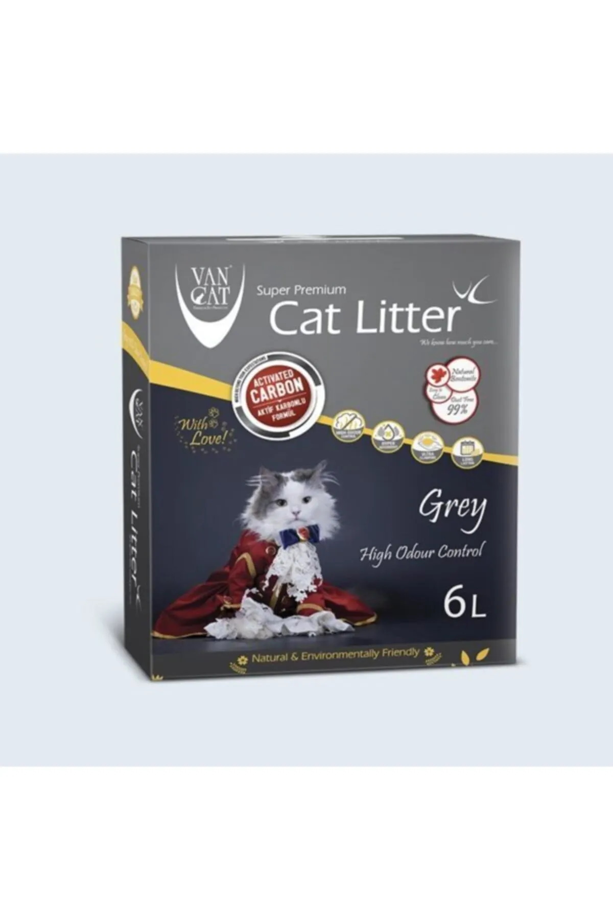 Vancat%20Van%20Cat%20Grey%20(aktif%20Karbonlu)%206%20Litre%20X%204%20Adet%20VANCAT%20AKTİF