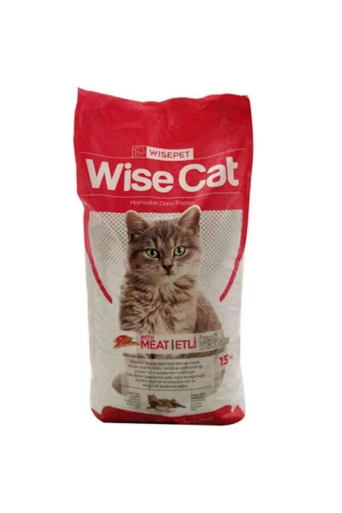 Wise%20Cat%20Etli%20Yetişkin%20Kedi%20Maması%2015%20Kg