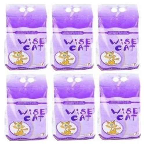 Wise%20Cat%20Diatomit%20İri%20Taneli%20Süper%20Emici%20Kedi%20Kumu%207%20l%20x%206%20Adet