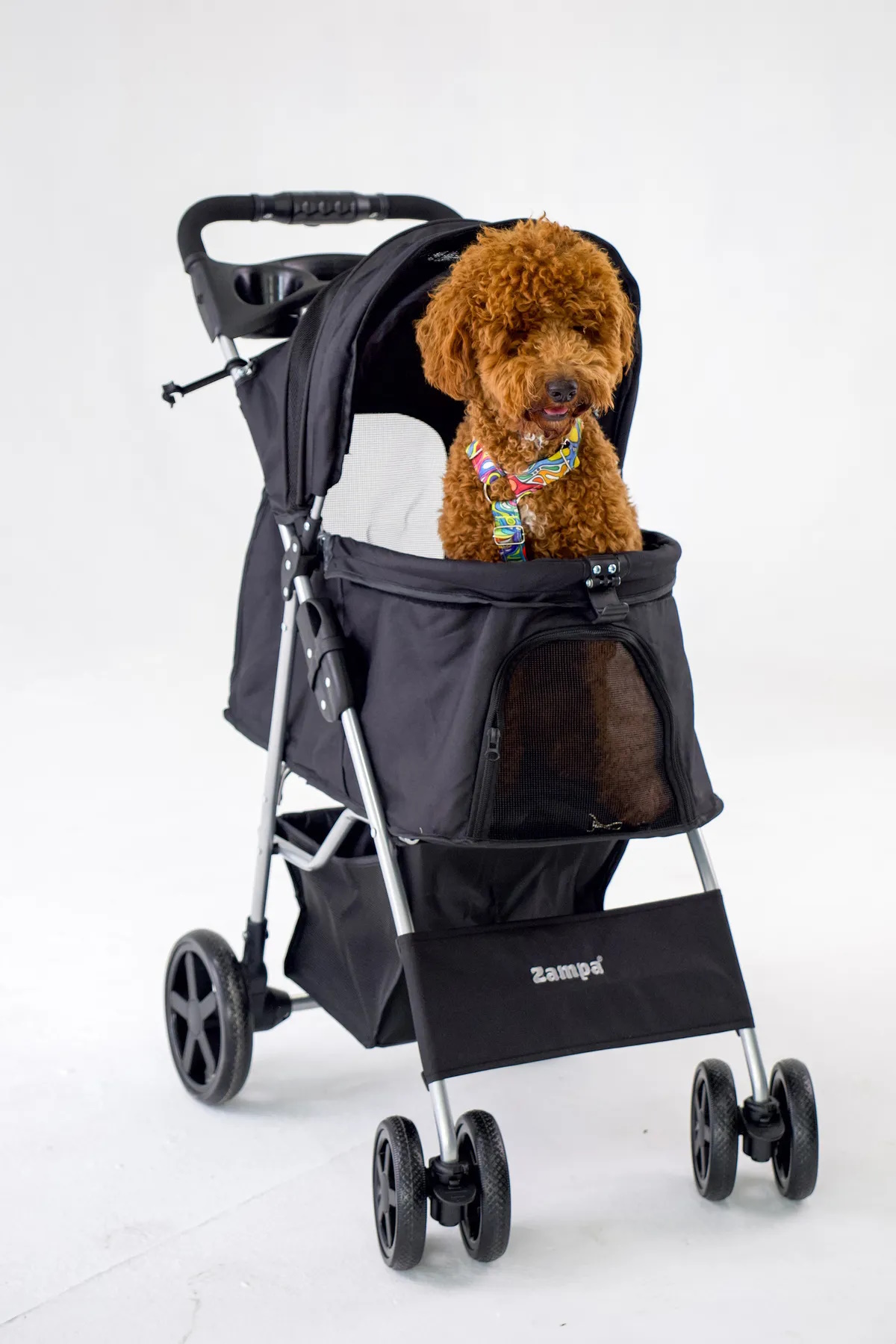 Zampa%20Favorite%20Kedi%20&%20Köpek%20Arabası%20Siyah,%2046x78x99cm