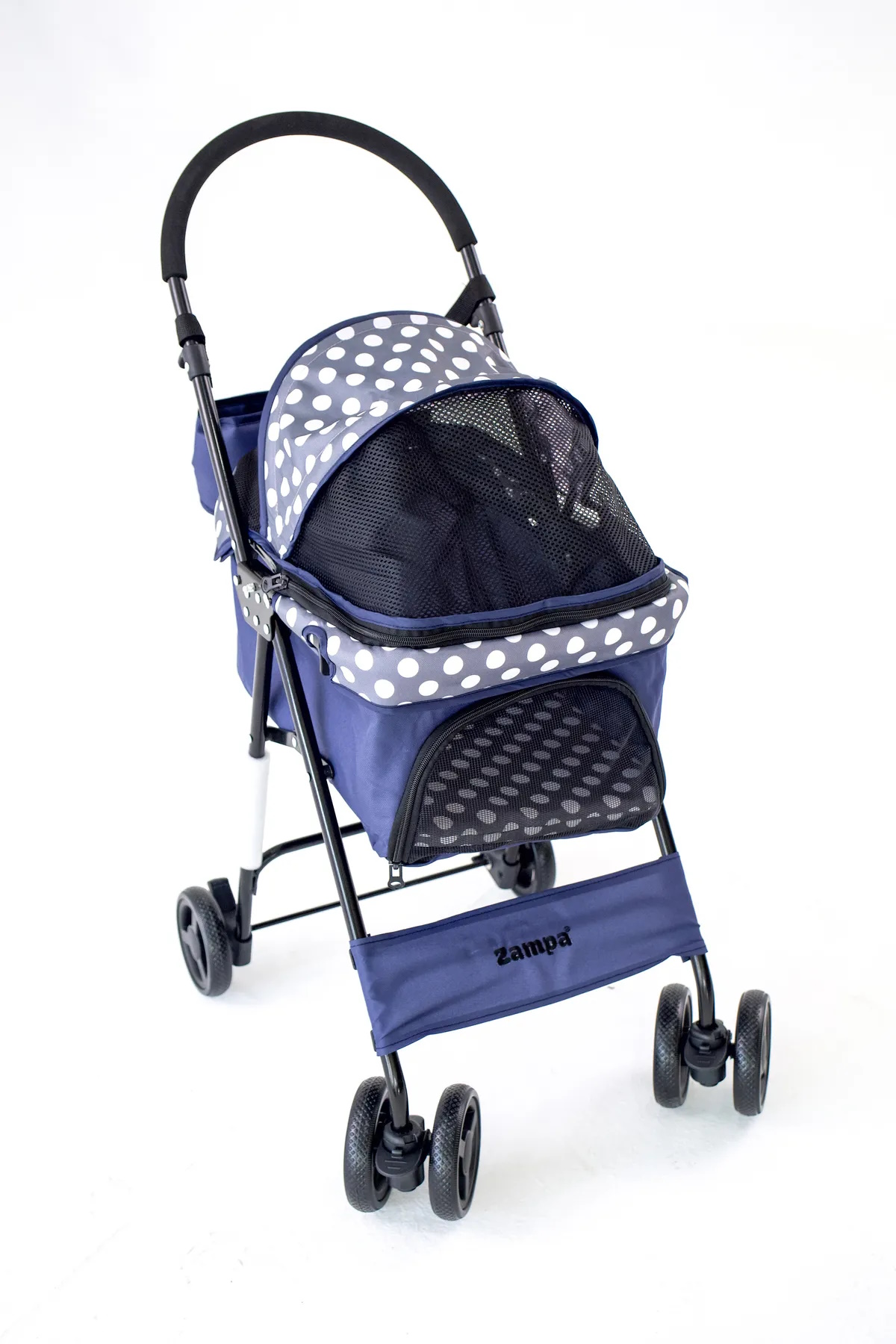 Zampa%20Perez%20Kedi%20&%20Köpek%20Arabası%20Lacivert,%2042x63x89cm